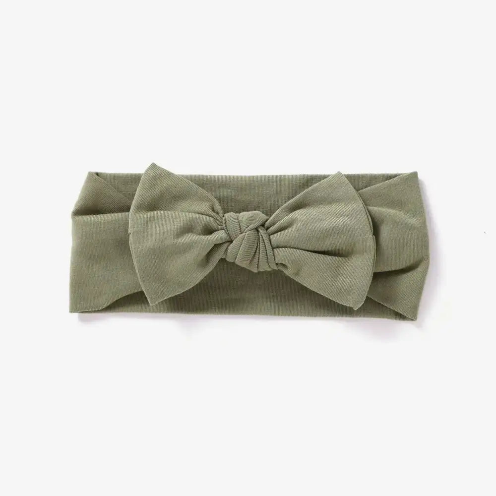 Mila & Co. Jersey Headband in Moss