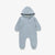 Mila & Co. Hoodie Romper - Fog