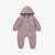 Mila & Co. Hoodie Romper - Pale Mulberry