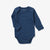 Mila & Co. Ribbed Long Sleeve Bodysuit - Navy