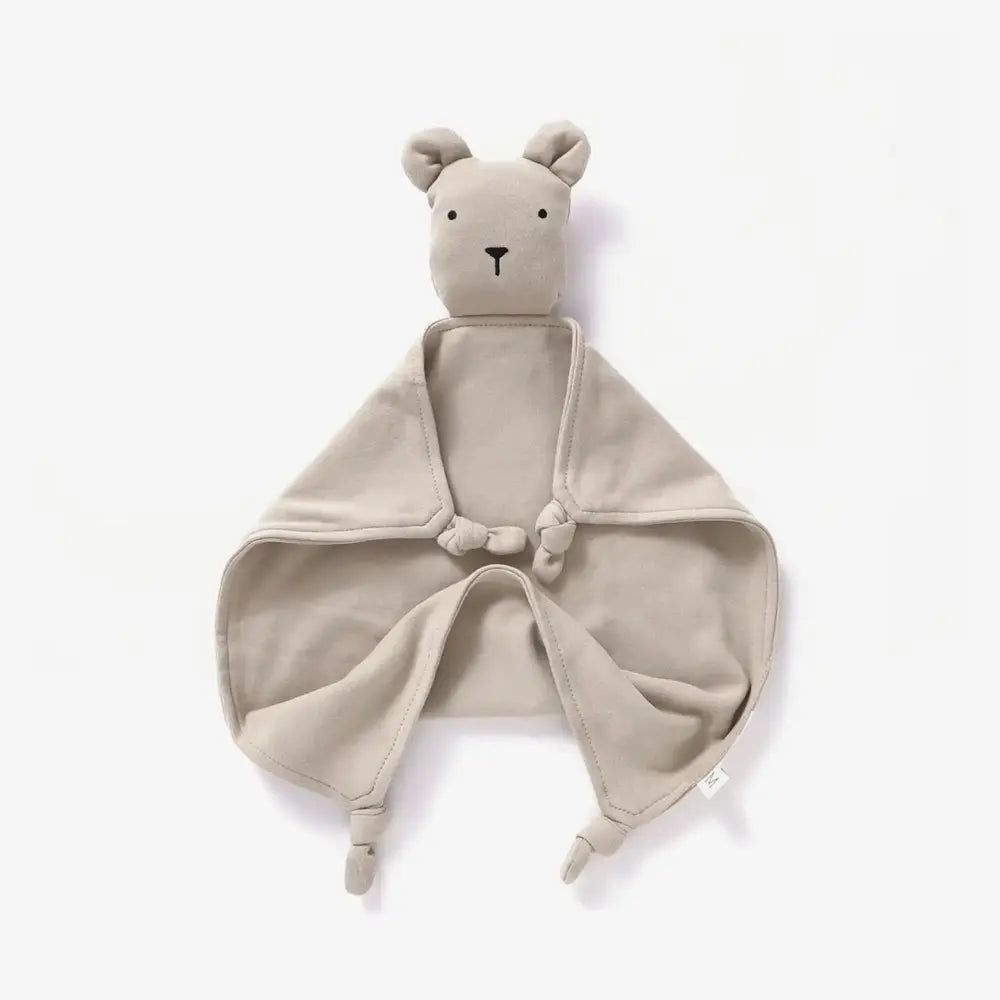 Mila & Co. Brushed Bear Lovey in Oat