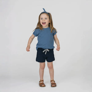 Mini Mioche Cloud Short Sleeve Tee - River