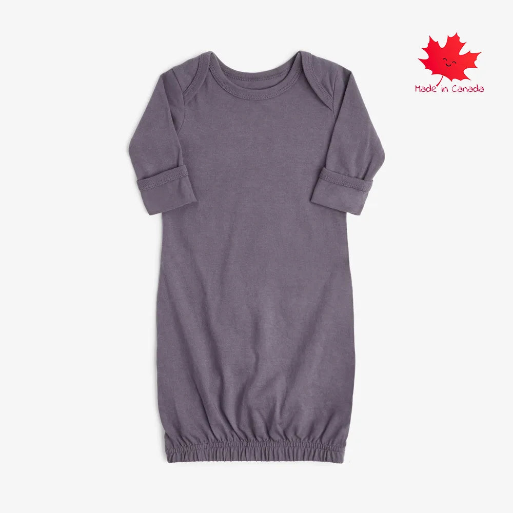 Mini Mioche Cloud Sleeper Gown - Vintage Plum