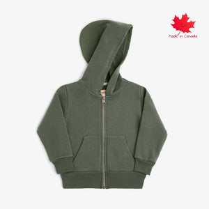 Mini Mioche Cozy Hoodie - Thyme
