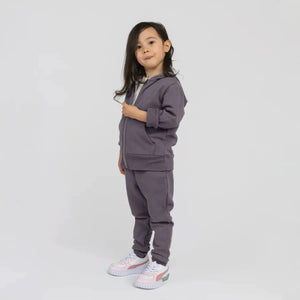 Mini Mioche Cozy Skinny Sweats - Vintage Plum