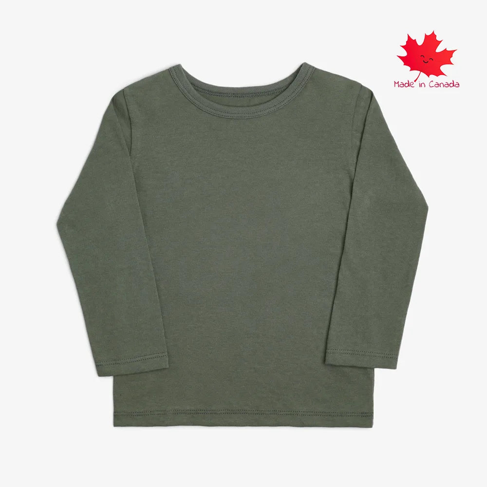 Mini Mioche Cloud Long Sleeve Tee - Thyme