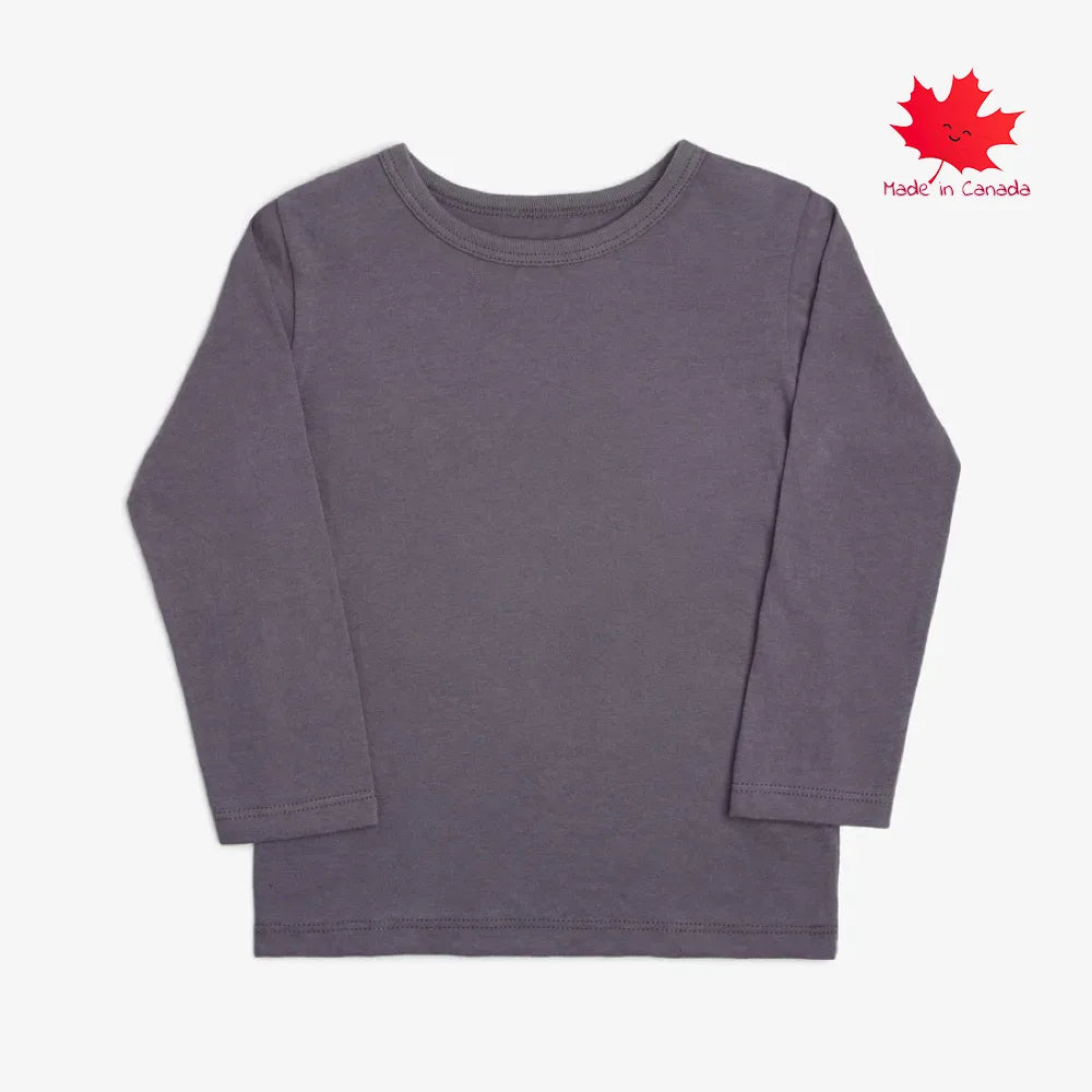 Mini Mioche Cloud Long Sleeve Tee - Vintage Plum