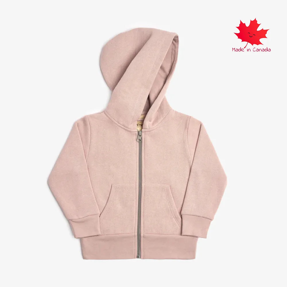 Mini Mioche Plush Hoodie - Blossom