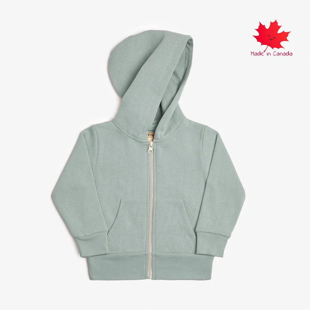 Mini Mioche Plush Hoodie - Ocean