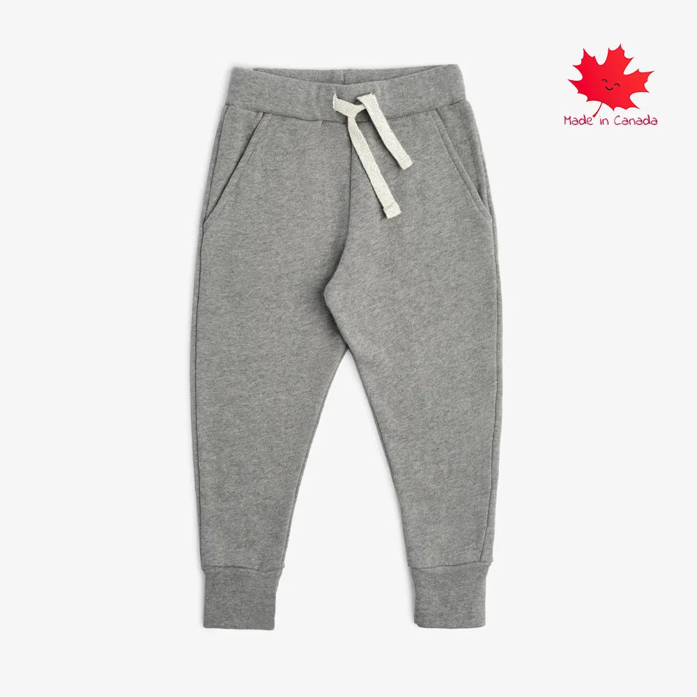Mini Mioche Cozy Skinny Sweats - Heather Grey