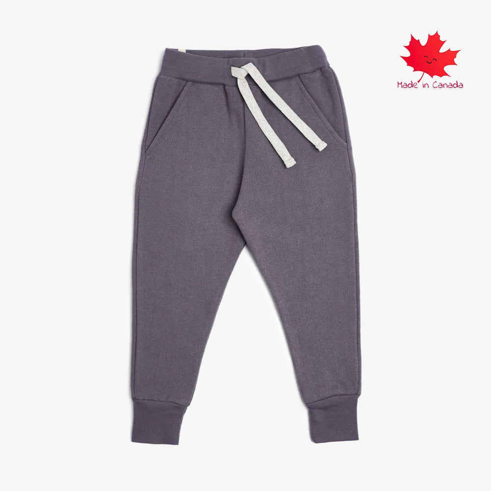 Mini Mioche Cozy Skinny Sweats - Vintage Plum