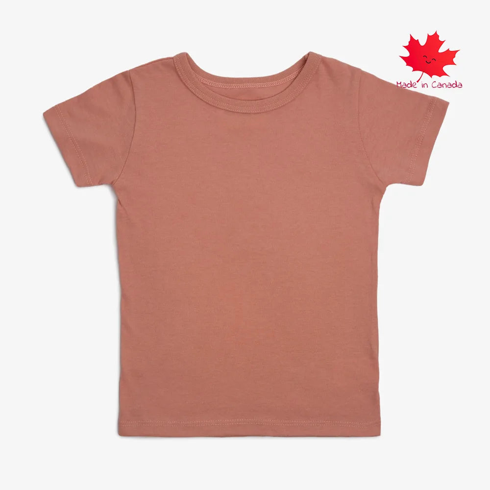 Mini Mioche Cloud Short Sleeve Tee - Clay