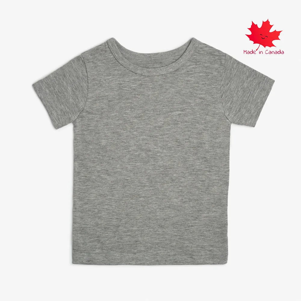 Mini Mioche Cloud Short Sleeve Tee - Heather Grey