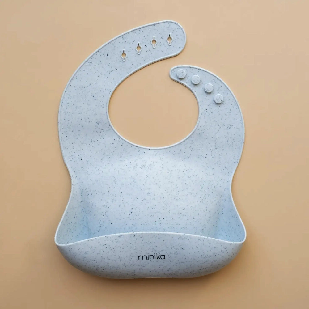 Minika Silicone Bib - Ice
