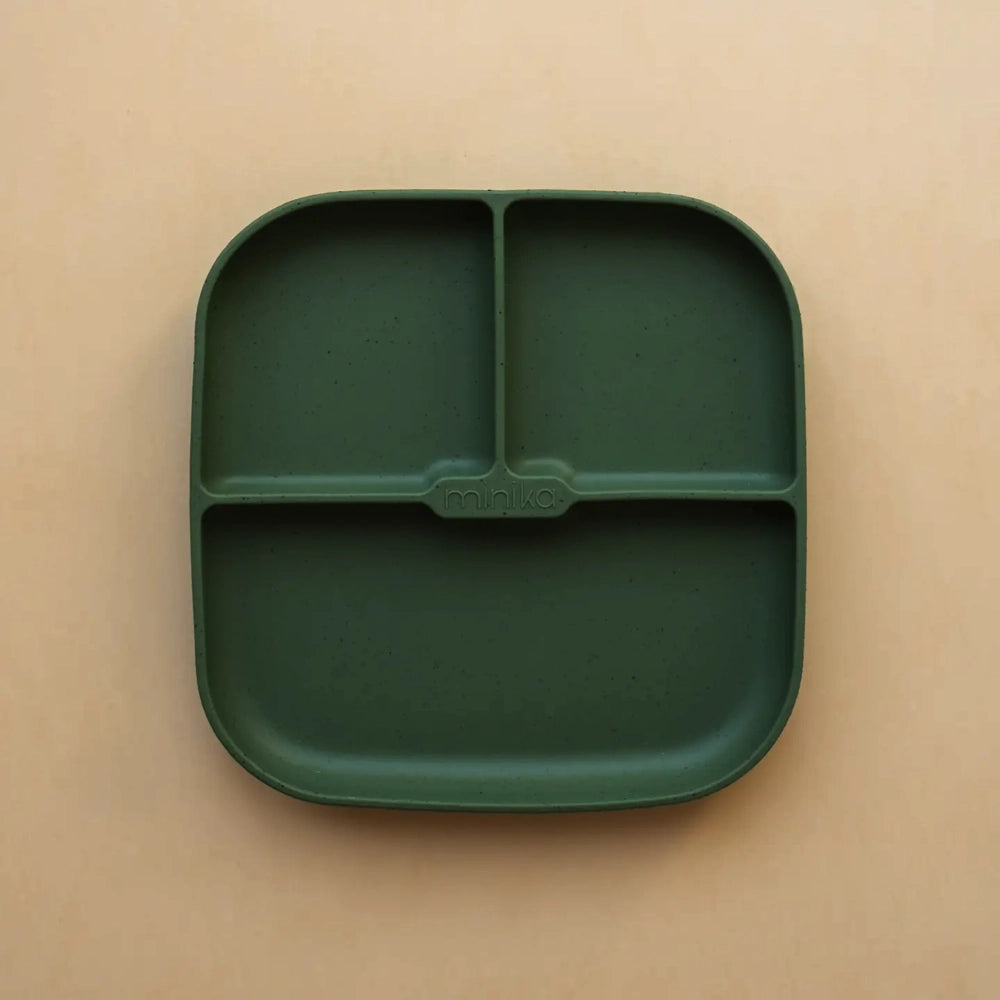 Minika Silicone Plate - Leaf