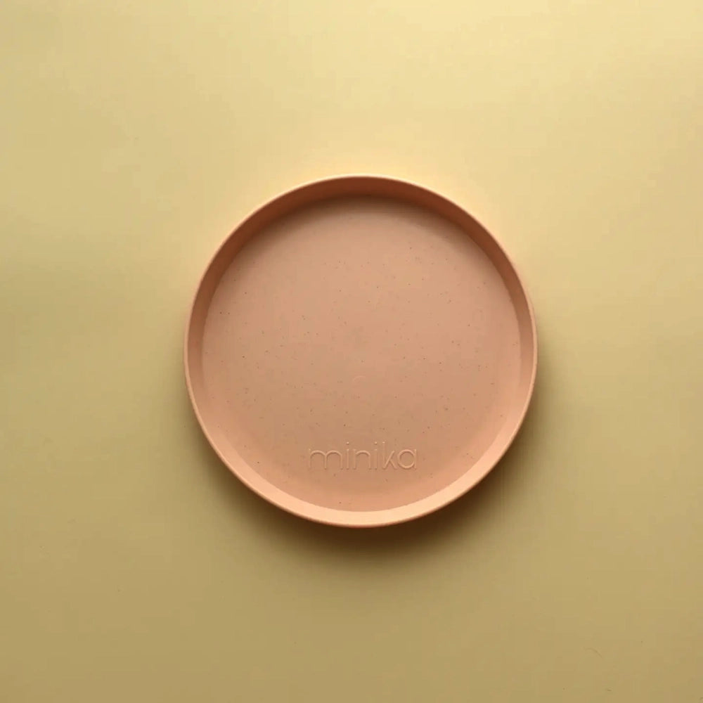 Minika Wheat Straw Plate - Blush