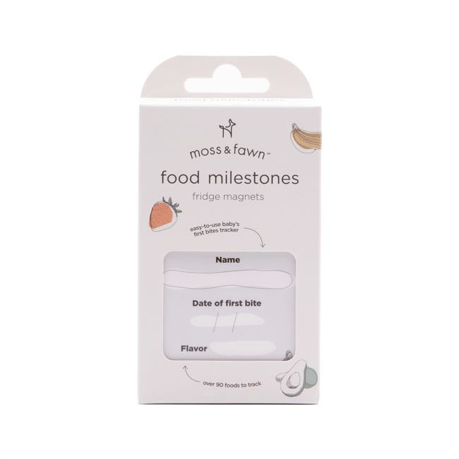 Moss & Fawn Food Milestones Magnet
