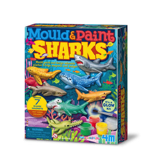 Playwell Mould & Paint - Sharks