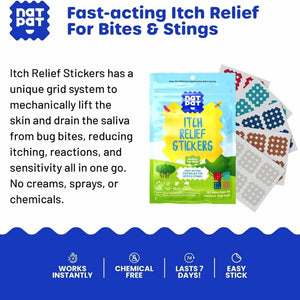 NATPAT Magic Patch: Natural Bug Bite, Itch Relief Stickers