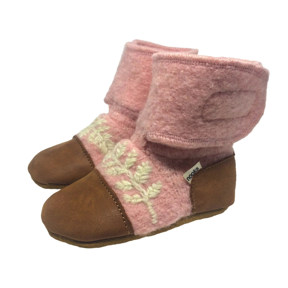 Nooks Designs Finch Felted Wool Booties