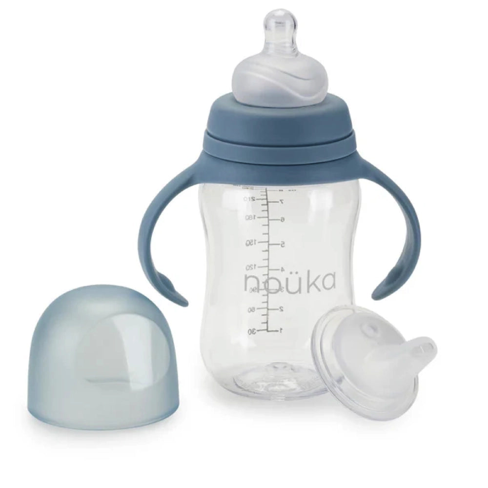 Nouka Transitional Baby Bottle/Sippy Cup - Wave