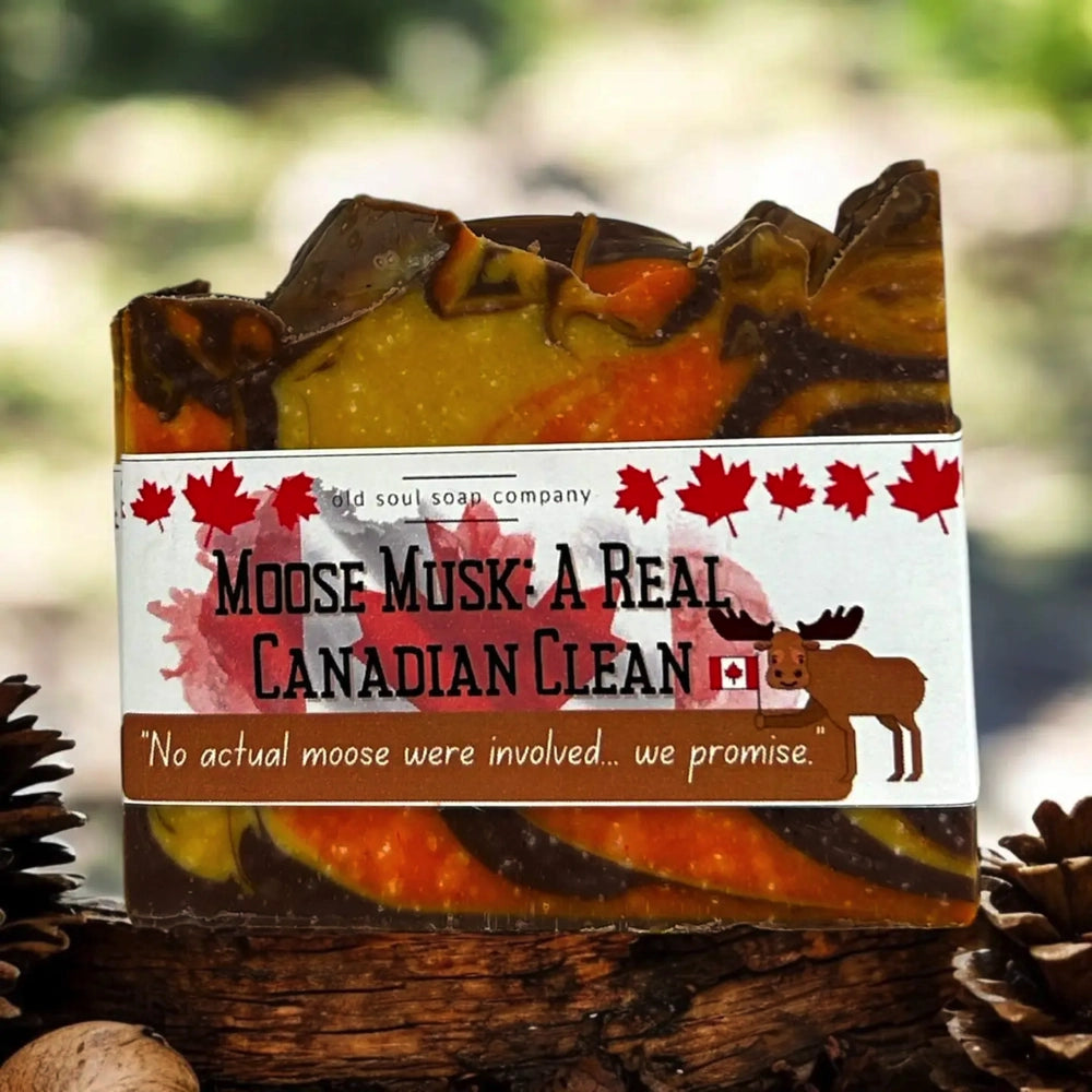 Old Soul Soap Company Inc Bar Soap - Moose Musk: A Real Canadian Clean