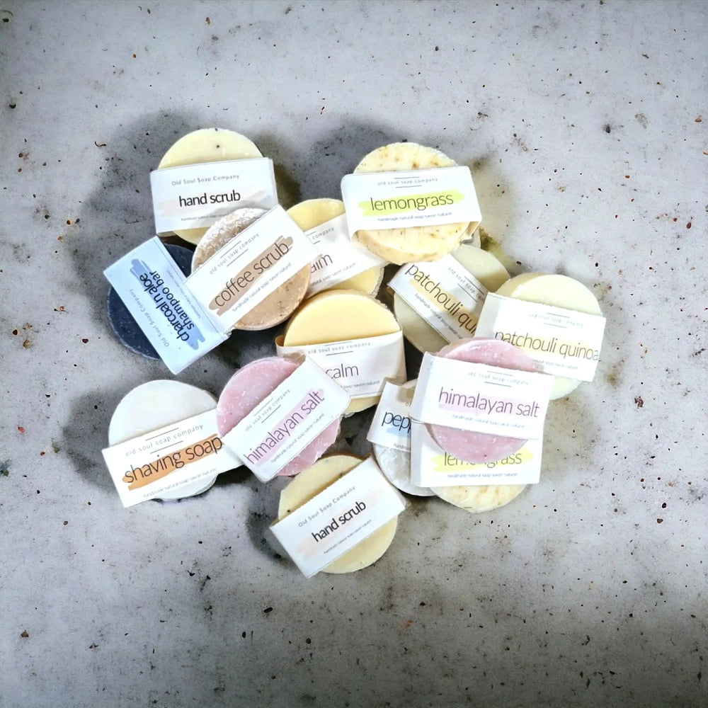 Old Soul Soap Company Inc Assorted Travel Bar Soaps