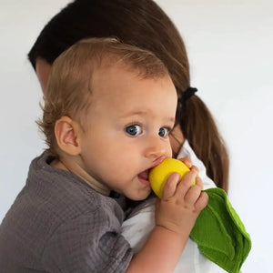 Oli & Carol Lemon Mini Doudou-Teether