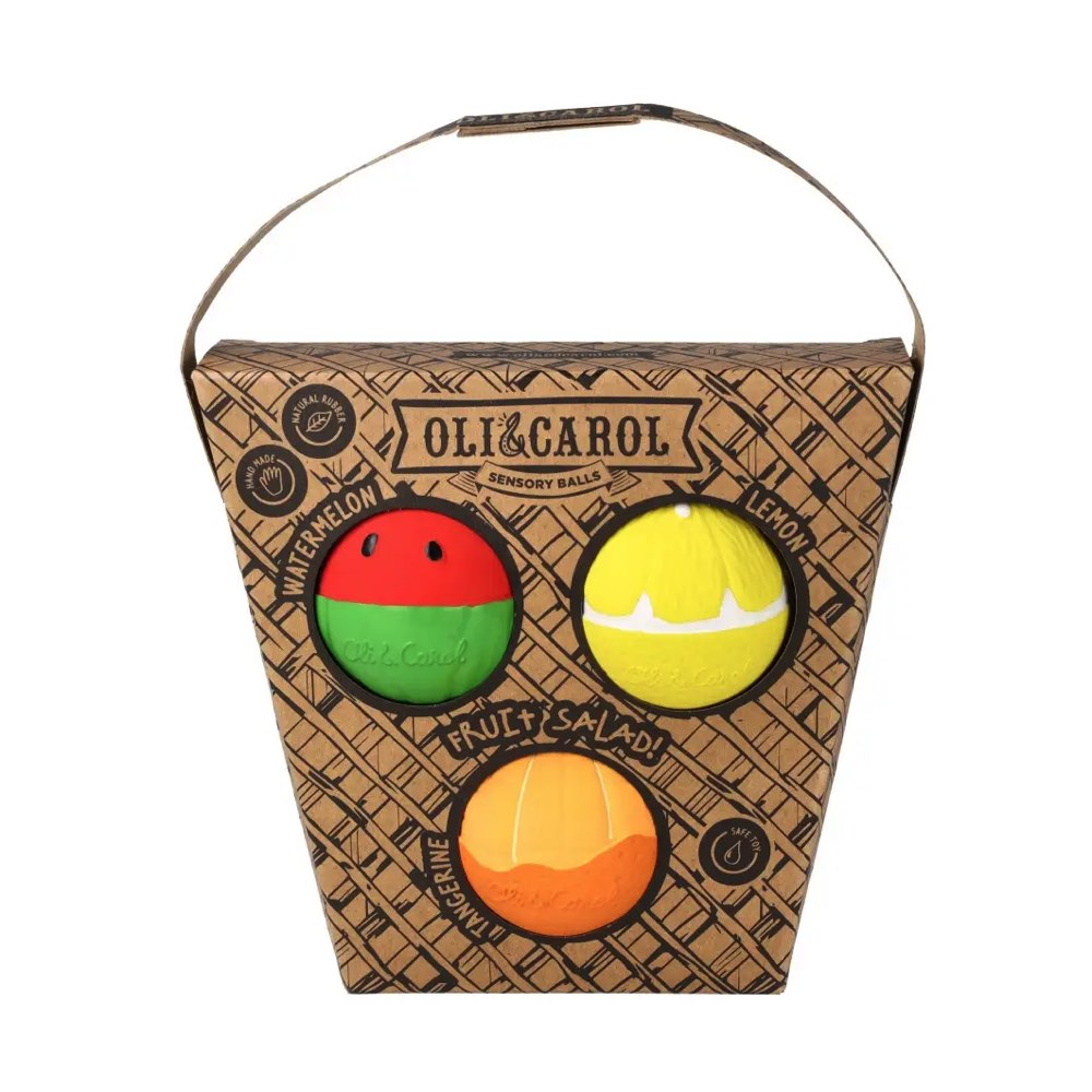Oli & Carol Baby Sensory Balls - Fruit Salad