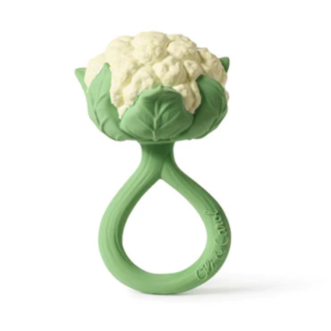Oli & Carol Rattle Toy - Cauliflower