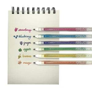 Ooly Yummy Yummy: Scented Metallic Gel Pens - Set of 6