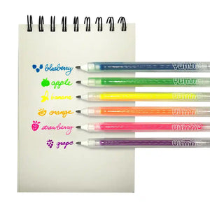 Ooly Yummy Yummy: Scented Neon Gel Pens - Set of 6