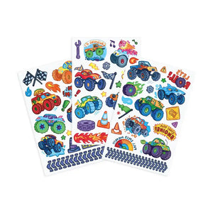 Ooly Tattoo Palooza Temporary Tattoo - Monster Trucks