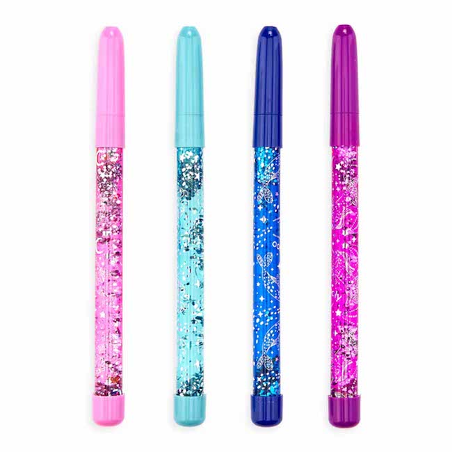 Ooly Celestial Stars Glitter Wand Ballpoint Pens