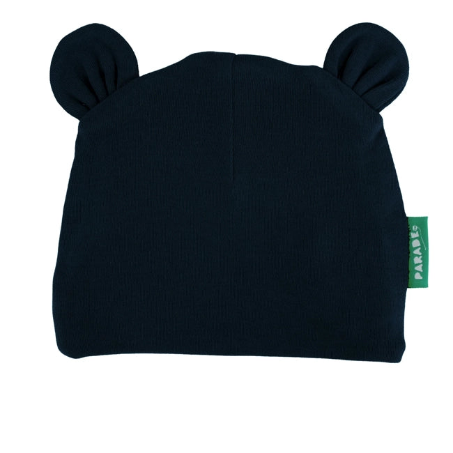 Parade Organics Baby Bear Hat - Navy