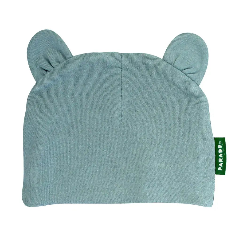 Parade Organics Baby Bear Hat - Sky