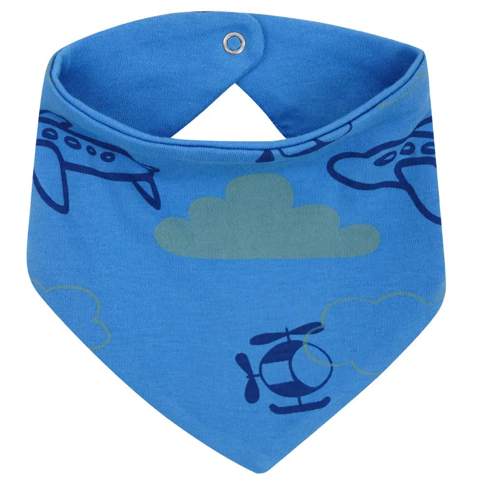 Parade Organics Baby Bandana Bib - Airplanes