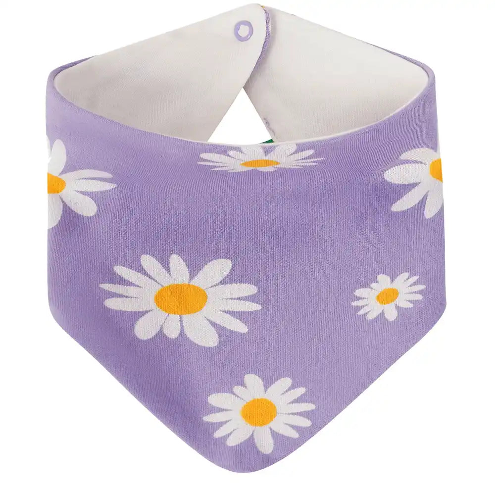 Parade Organics Baby Bandana Bib - Big Daisies