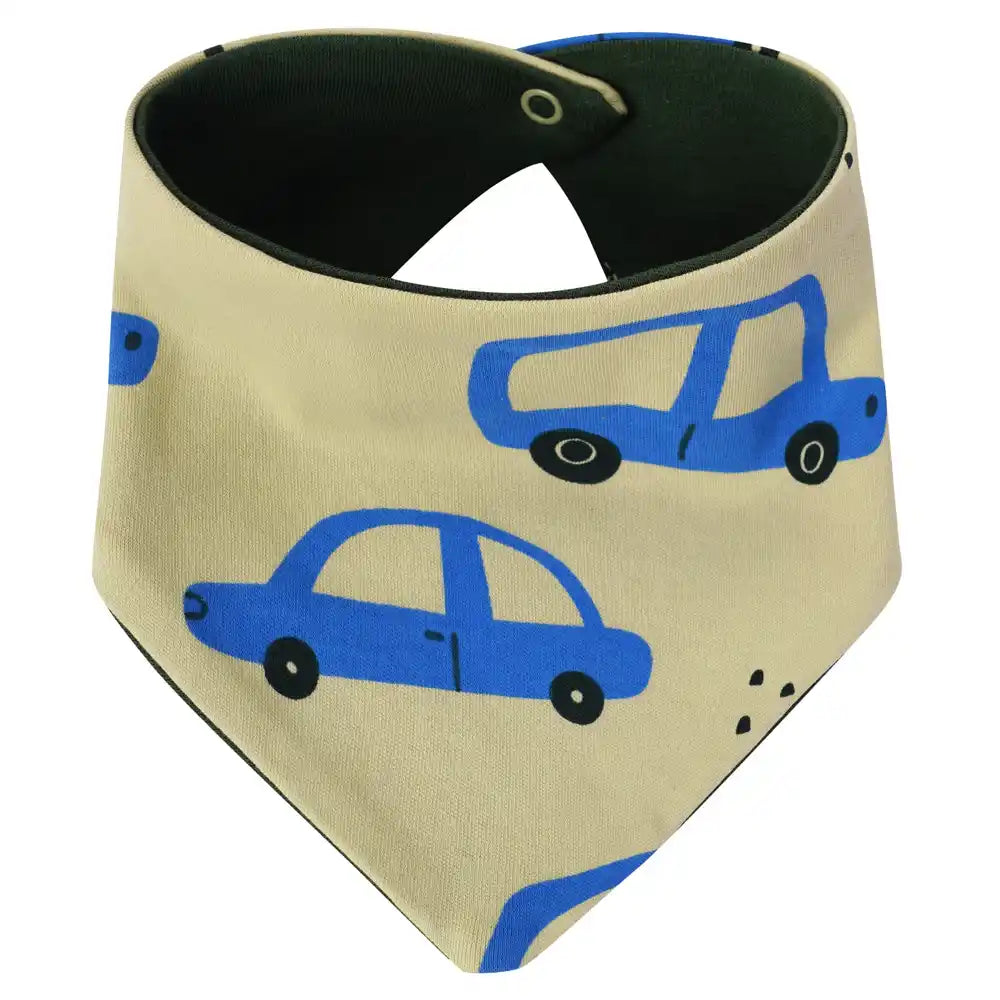 Parade Organics Baby Bandana Bib - Cars