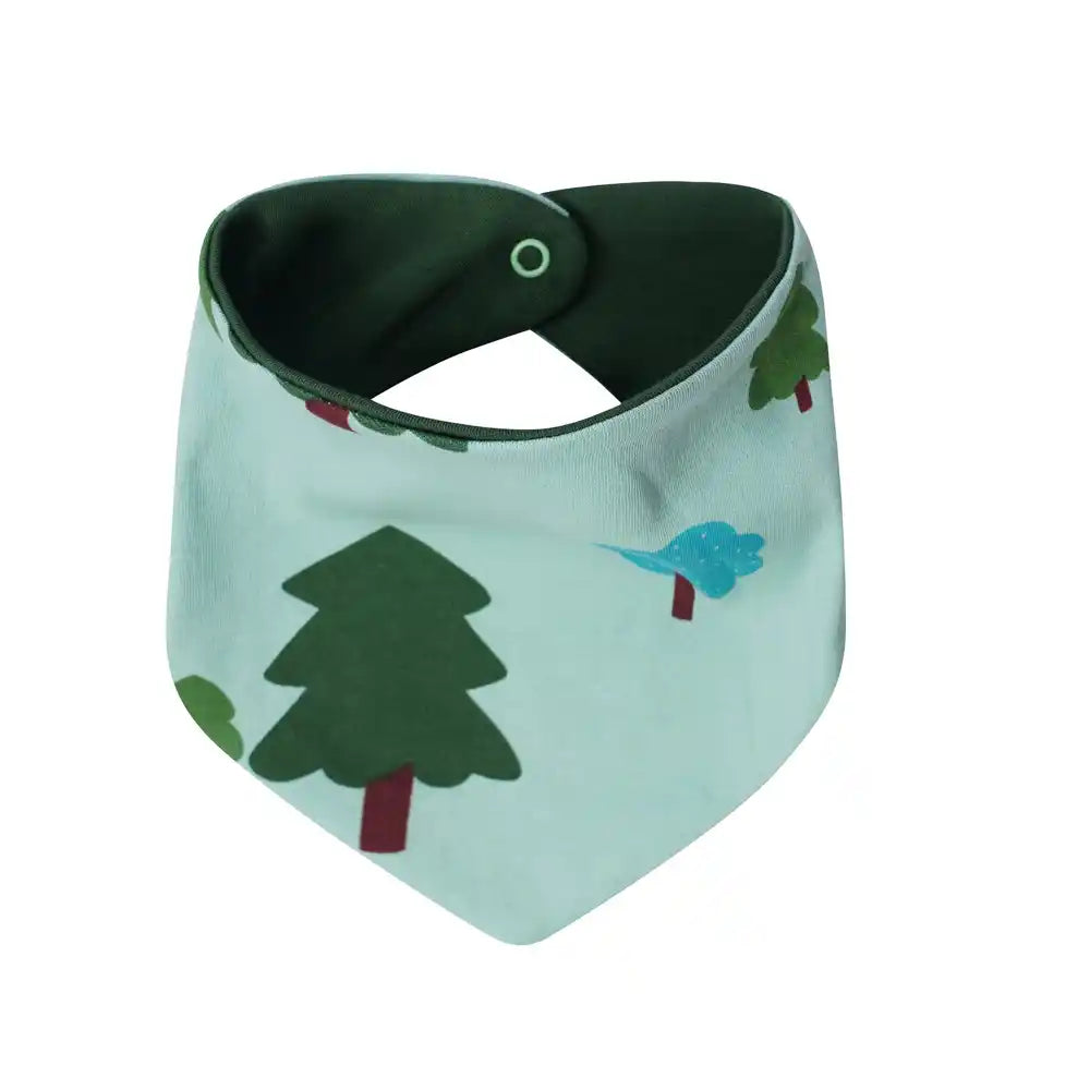 Parade Organics Baby Bandana Bib - Forest