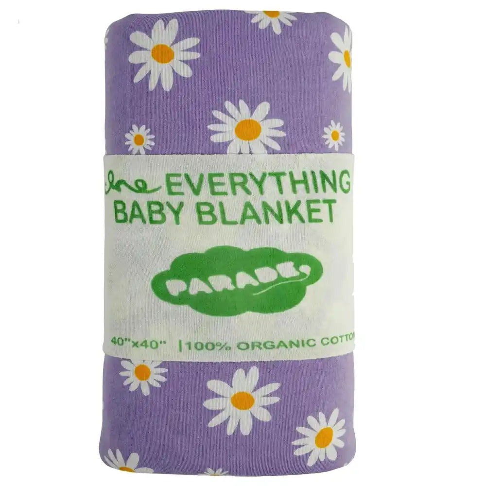 Parade Organics Everything Blanket - Big Daisies