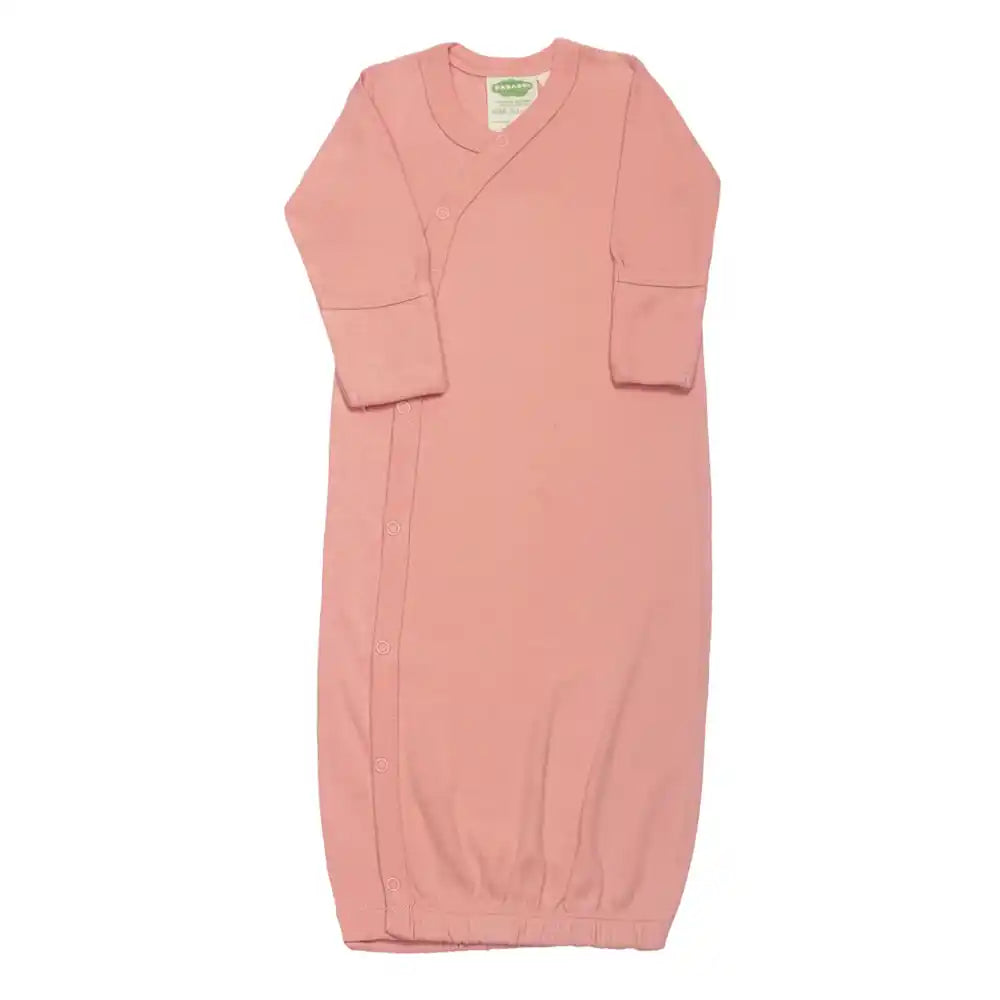 Parade Organics Essentials Gown - Dusty Pink