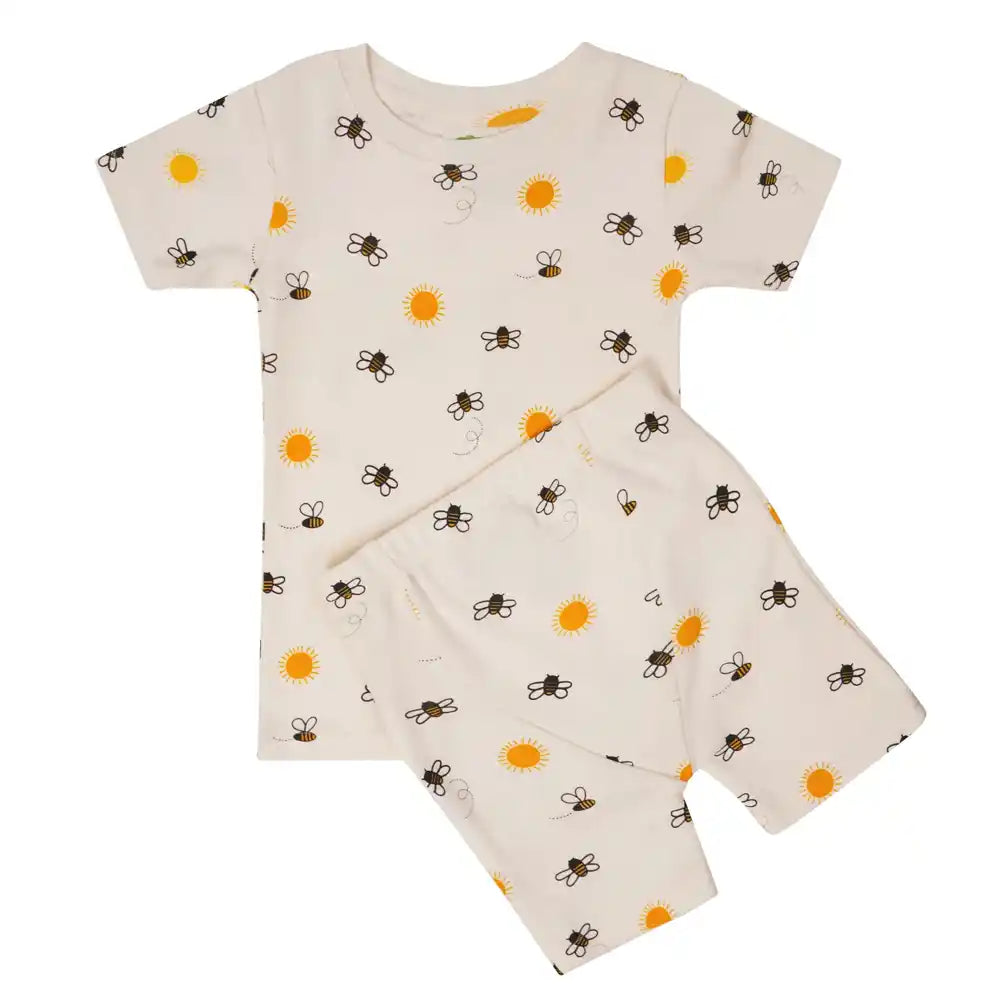Parade Organics My Jammies Short Sleeve Pajamas in Bees