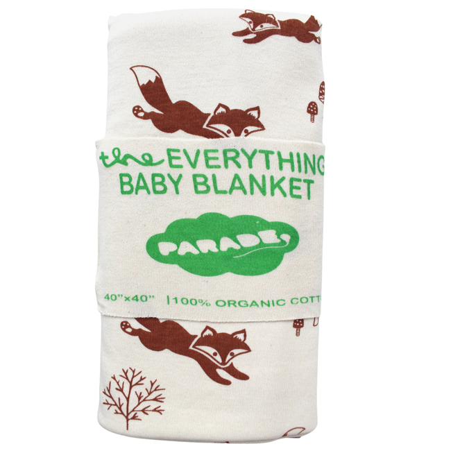Parade Organics Everything Blanket - Foxes