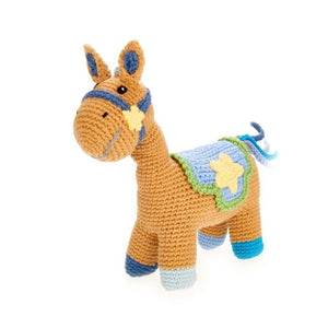 Pebble Stuffed Animal - Blue Horse