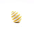 Pebble Easter Egg Baby Toy - Yellow Stripe