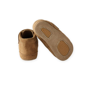 Pehr Designs Suede Babble Bootie - Chestnut