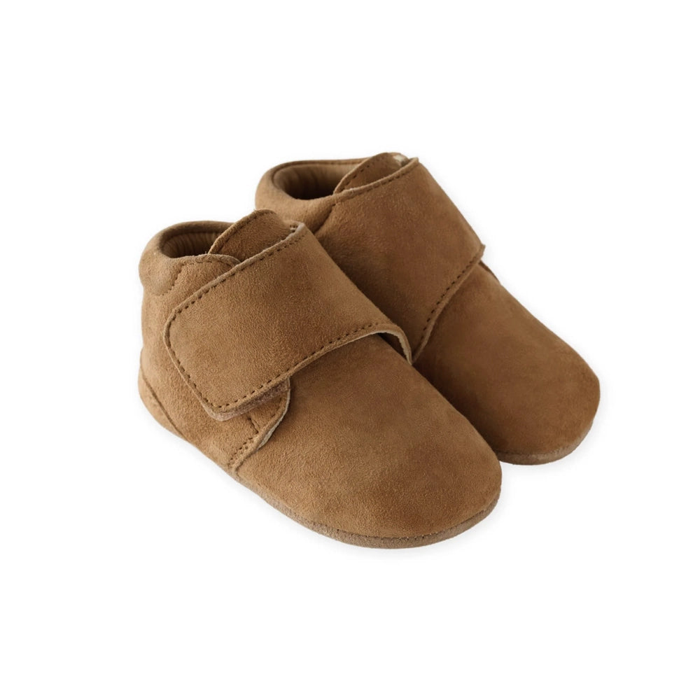 Pehr Designs Suede Babble Bootie - Chestnut