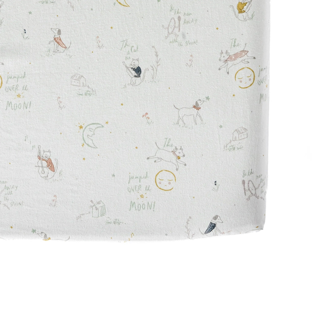 Pehr Designs Crib Sheet - Over The Moon