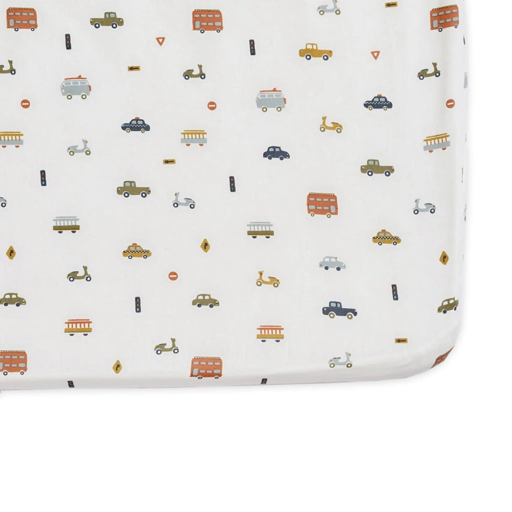 Pehr Designs Crib Sheet - Rush Hour
